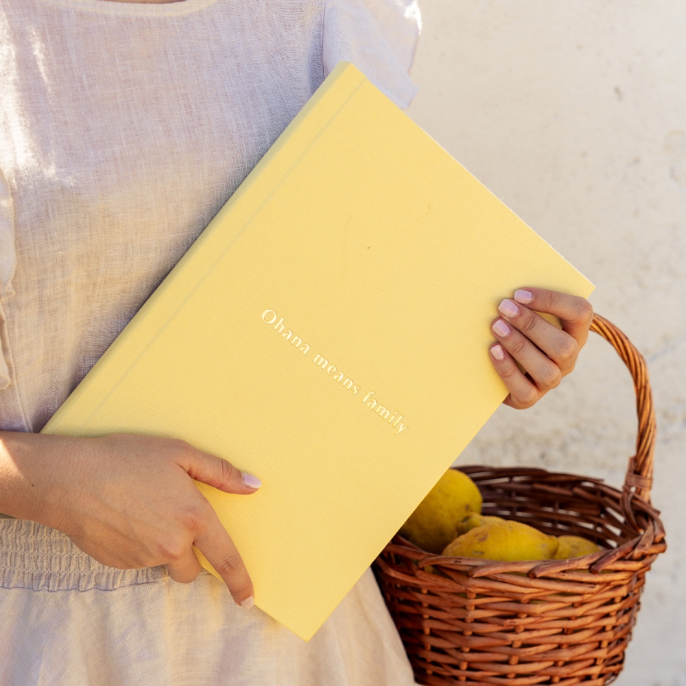 Álbum de Fotos Signature Inscription inspiração 4